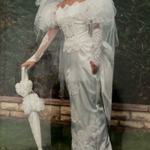 Wedding Dress, Custom Made in London, England
